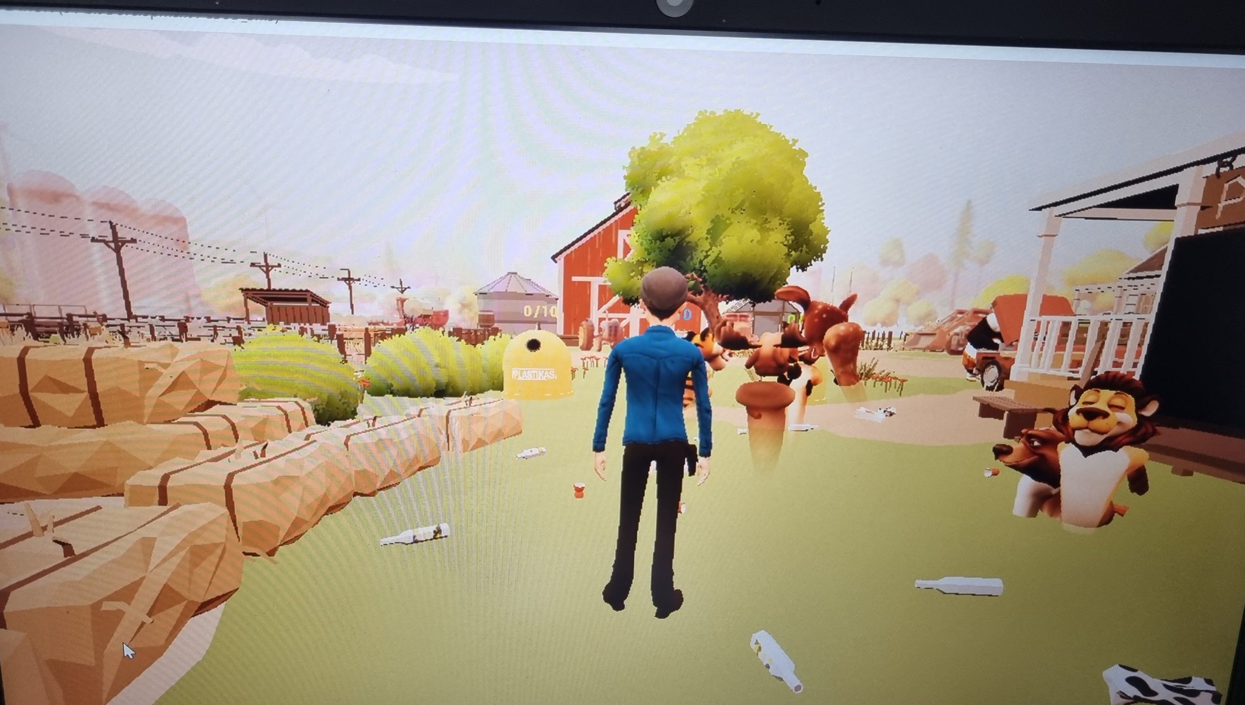 „Gamtos ateities“ suorganizuota virtualios realybės edukacija atliekų rūšiavimo tema